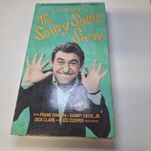 The Best of The Soupy Sales Show VHS Tape Rhino Home Video 1990 Comedy